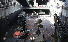 1972 Heading home & chart of deployment track